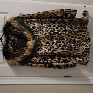 Guess faux fur coat